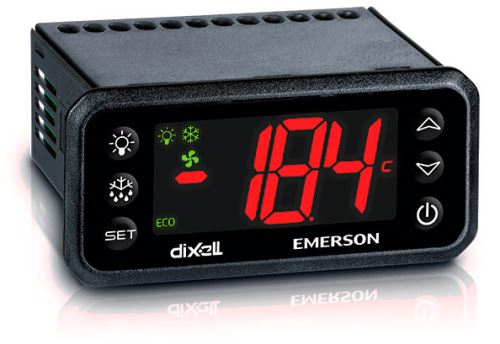 Dixell XR20CH 0N0C0 panel thermostat with 12V power supply