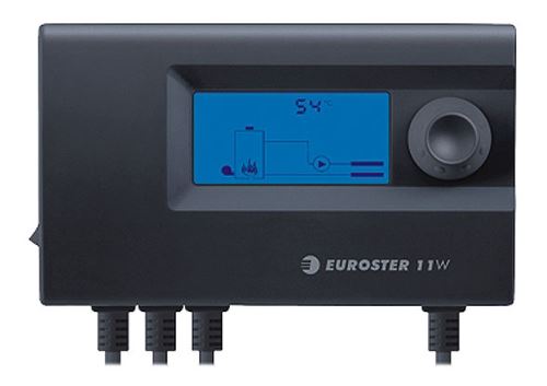 Euroster 11W thermostat for solid fuel boilers