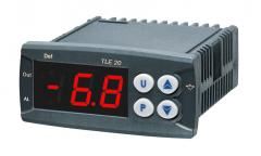 Digital panel thermostat Tecnologic TLE20 DSK with 230V power supply and 16A relay