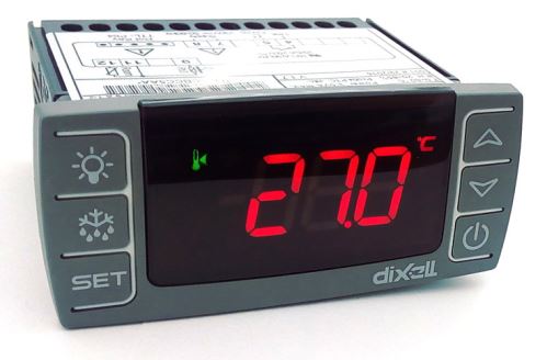 Panelový termostat Dixell XR10CX 5P0H1 pro topení s 20A relé