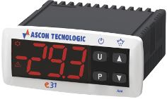 Digitálny panelový termostat Tecnologic E31 DR-VVIW-E s napájaním 230V