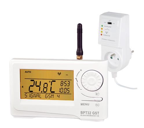 Bezdrôtový GSM termostat Elektrobock BPT32 GST s týždenným programom