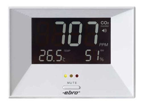 Monitor kvality vzduchu Ebro RM 100 s meraním CO2