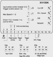 Regulátor otáček ventilátorů do 5kW Dixell XV150K 55DA0 s proudovým vstupem (1)