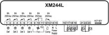 Regulátor chlazení Dixell XM244L 500C0 s řízením čtyř výparníků a napájením 230V (1)