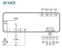 Regulátor Dixell XC10CX 5B00H pro kondenzační jednotky