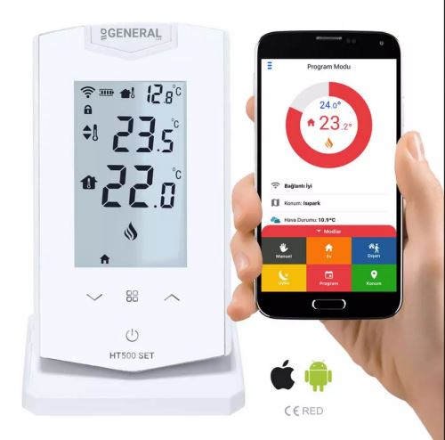 Wi-Fi termostat General Life HT500S Smart