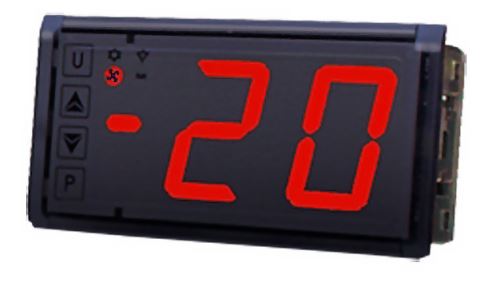 Delený termostat Tecnologic TLB30S YYYBV s veľkým červeným displejom