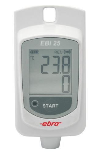 Bezdrátový záznamník teploty Ebro EBI 25-T, -30 až +60°C