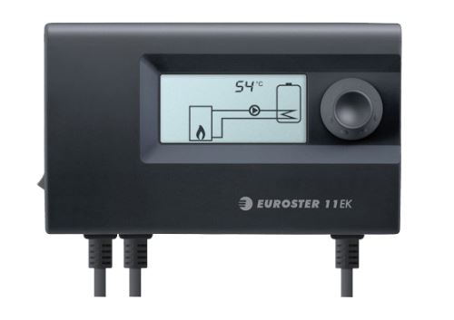 Euroster 11EK thermostat for circulator and auxiliary heat source