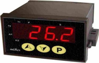 Mires TH44-Pt100-PAN Viacslučkový regulátor pre chladenie