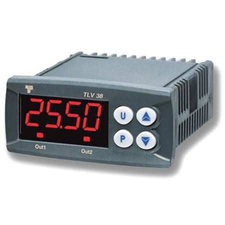 Ukazatel analogových veličin Tecnologic K38V LC-- s nastavitelnými alarmovými stavy
