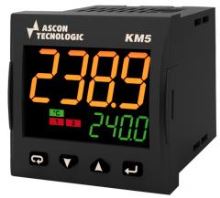 PID regulátor Ascon Tecnologic KM5P HCOR-DS s programátorem průběhu regulace a RS485