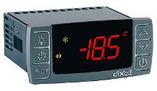 Panelový termostat Dixell XR10CX 0P0C0 s napájením 12V a 8A relé
