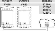 Dixell VICX620 00000 remote keypad for IC200CX, IC200D and IC200L series controllers (2)