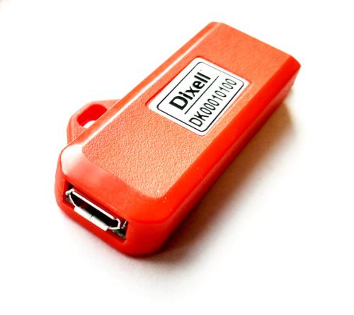 Programovací kľúč HotKey k regulátorom Dixelll s microUSB konektorom