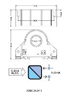 Measuring transformer 0...25/50A with 4 to 20 mA output (2)