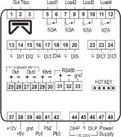 Regulátor Dixell XC645D 5C11F pre kondenzačné jednotky so štyrmi výstupmi a riadením Digital Scroll kompresorov (1)