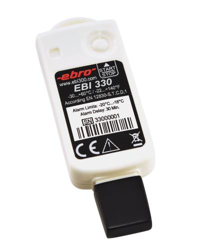 Jednorazový záznamník teplôt ebro EBI 330-T30