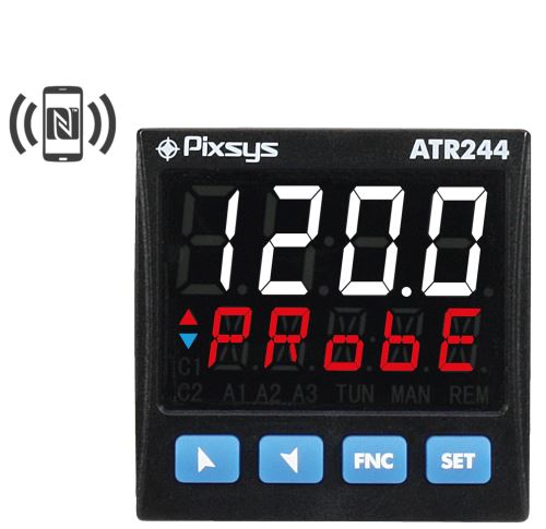 Pixsys ATR244-12ABC PID controller with easy programming via NFC