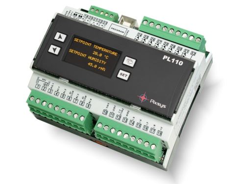 Mini PLC Pixsys PL110-2A s displejom