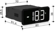 Dixell XRi31T 7W4B53 touchscreen thermostat with compressor and fan speed control (3)