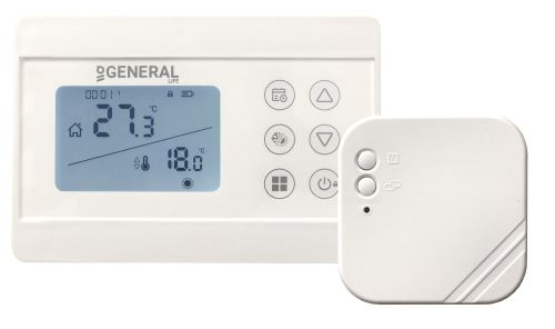 Bezdrátový termostat General Life HT300 SET