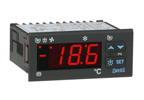 Termostat chladenia Dixell XR120C 0P0C1 s jedným výstupným relé a RS485