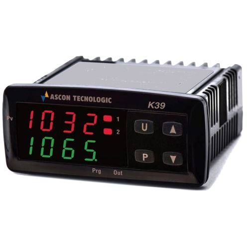 PID controller Ascon Tecnologic K39 FCRR with 12V power supply