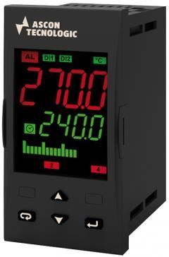 PID controller Ascon Tecnologic KX5P LCRR-D with programmer and setpoint selector
