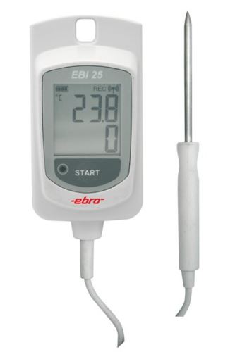 Bezdrátový teplotní datalogger Ebro EBI 25-TE, -40 až +85°C