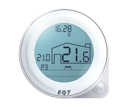 Euroster EQ7 thermostat with weekly programme and backlight