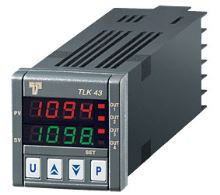 PID regulátor Tecnologic TLK43 HVR s analogovým napěťovým výstupem a relé