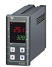 PID regulátor Tecnologic TLK94 HIR s analógovým prúdovým výstupom a relé